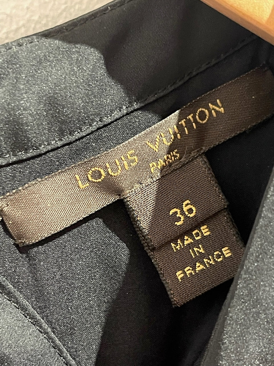 Top Louis Vuitton noir T.36