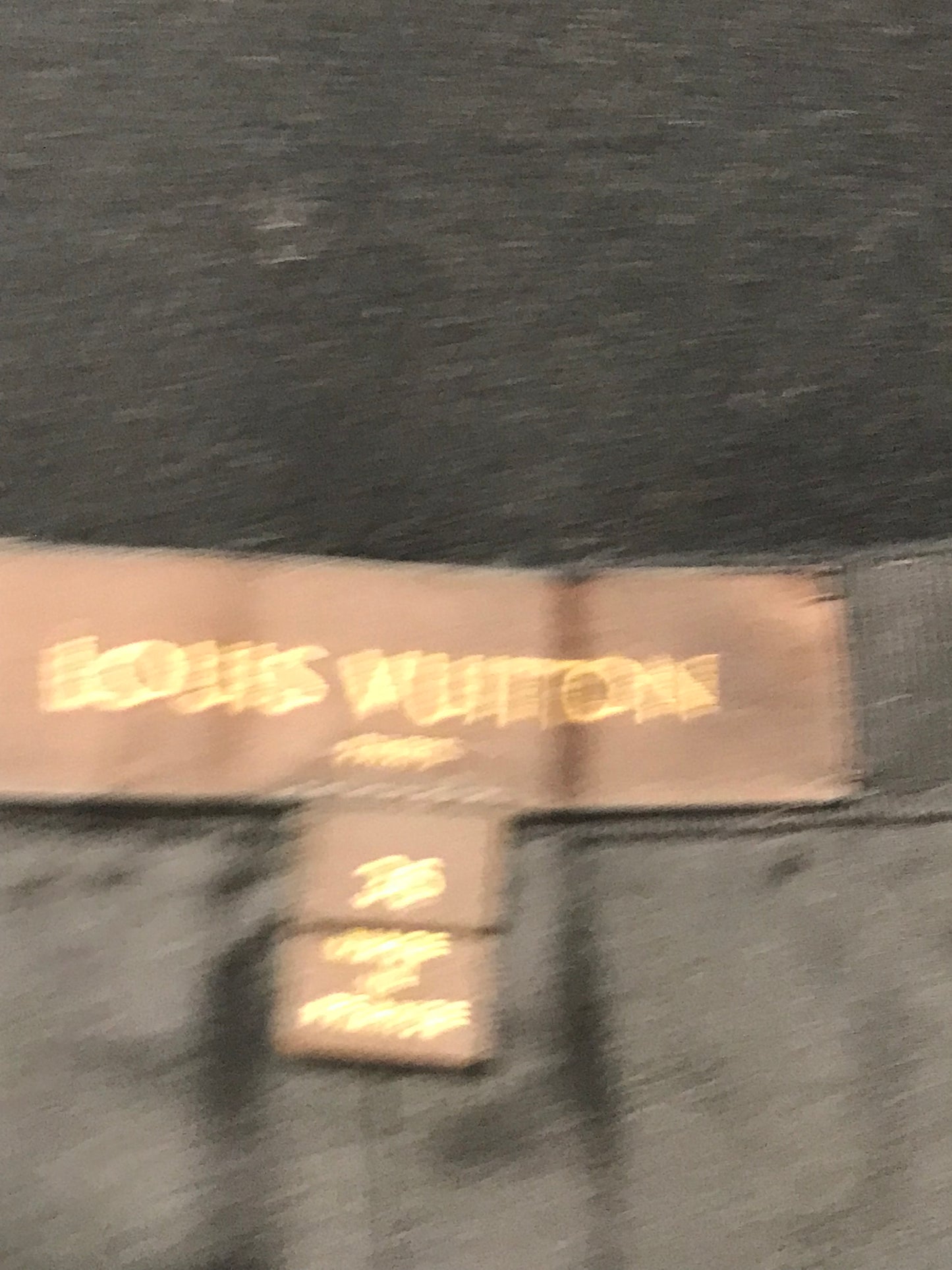Jupe Louis Vuitton noire T.36