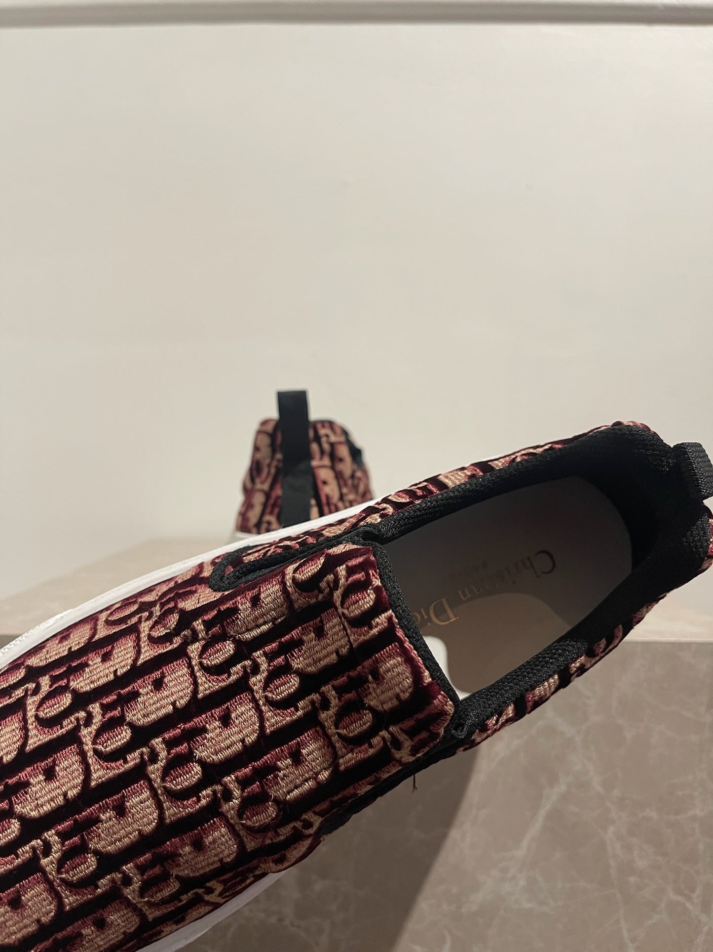 Baskets Dior slip-on Solar T.40