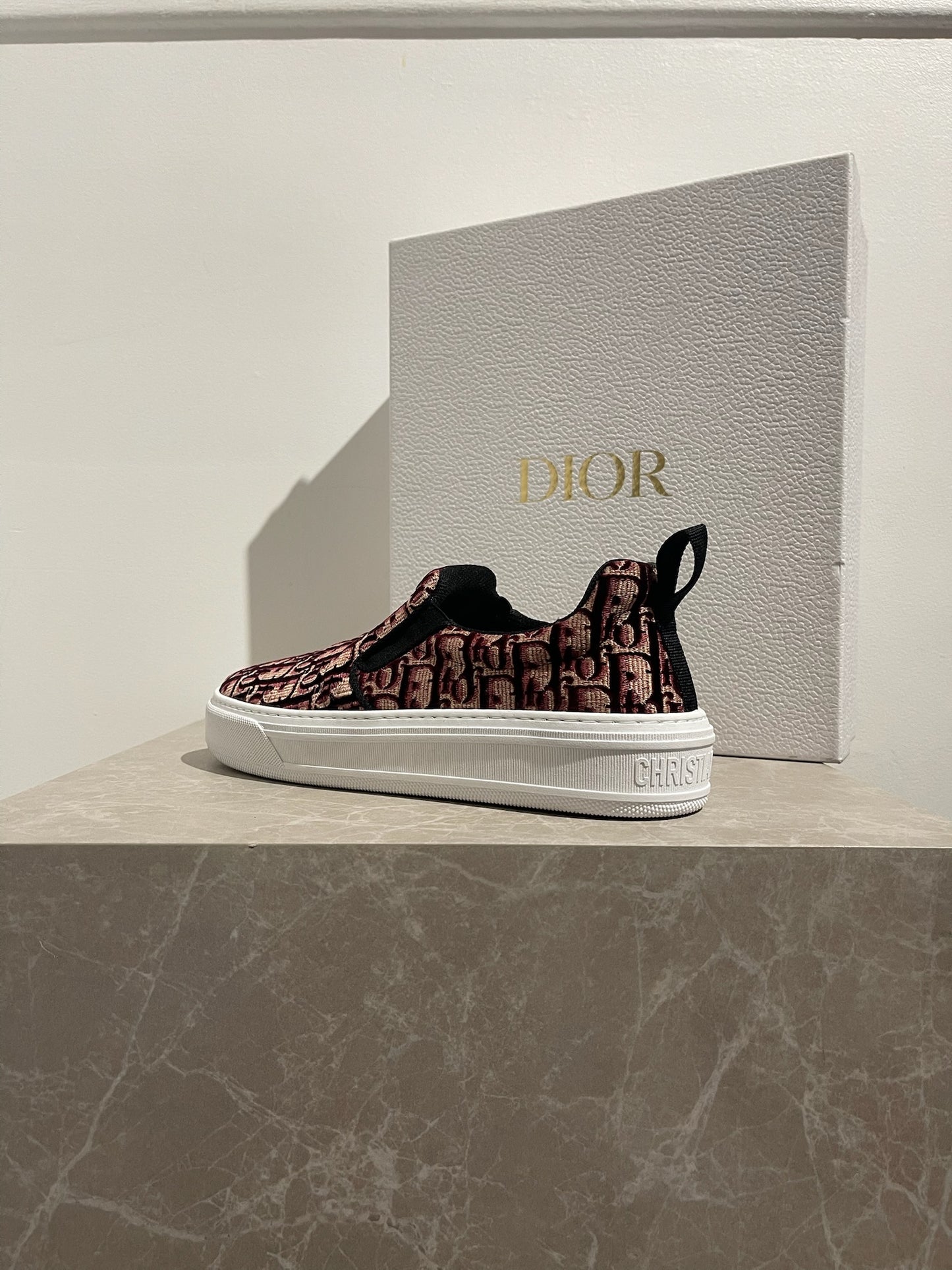 Baskets Dior slip-on Solar T.40