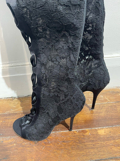 Bottes Gianvito Rossi noires T.39,5 NEUVES