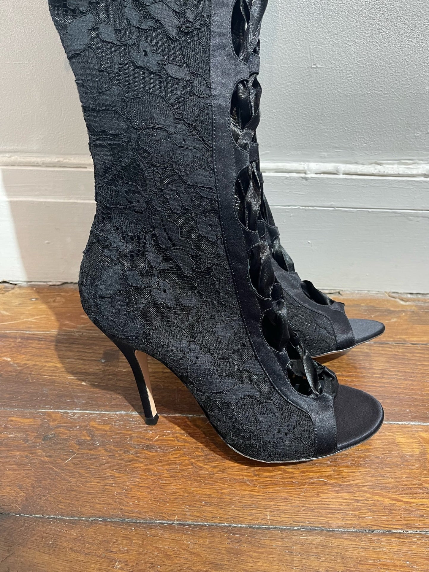 Bottes Gianvito Rossi noires T.39,5 NEUVES