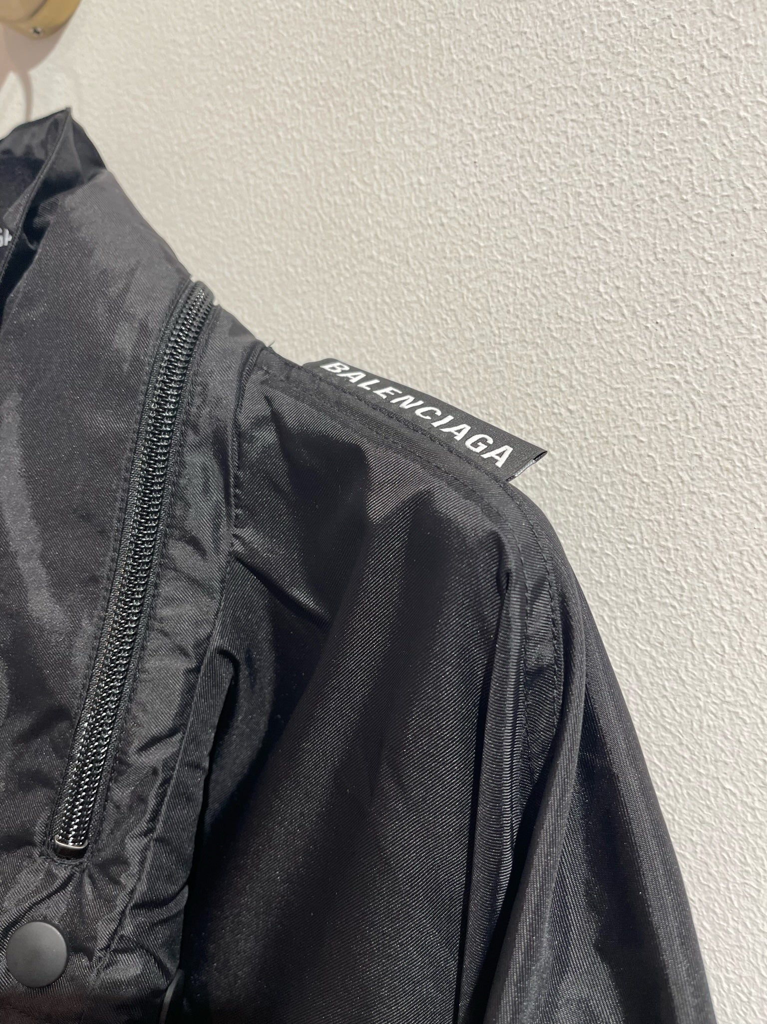 Veste discount balenciaga noir