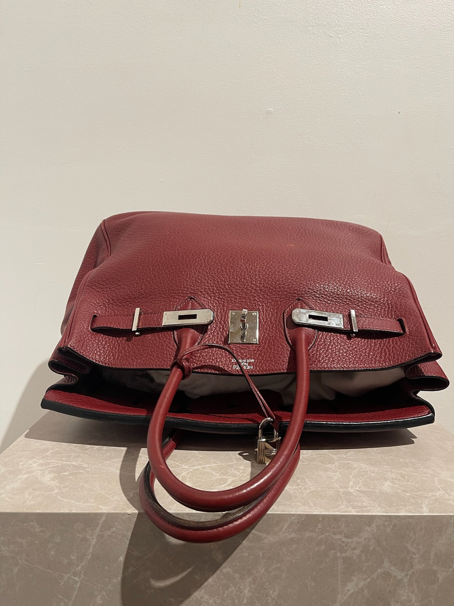 Sac Hermès Birkin 35 Rouge H