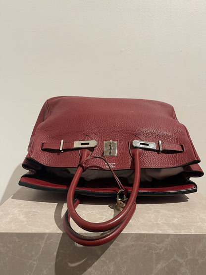Sac Hermès Birkin 35 Rouge H