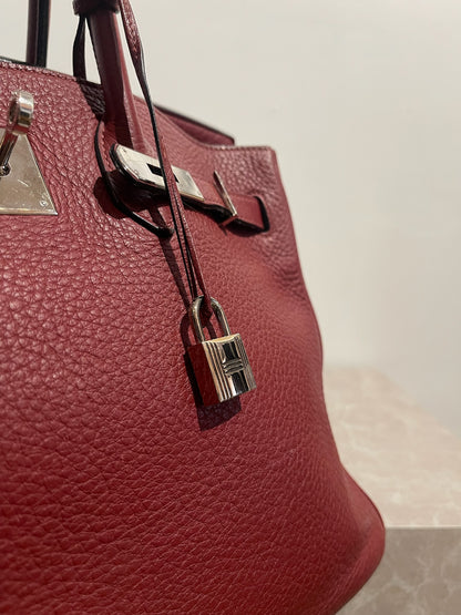 Sac Hermès Birkin 35 Rouge H