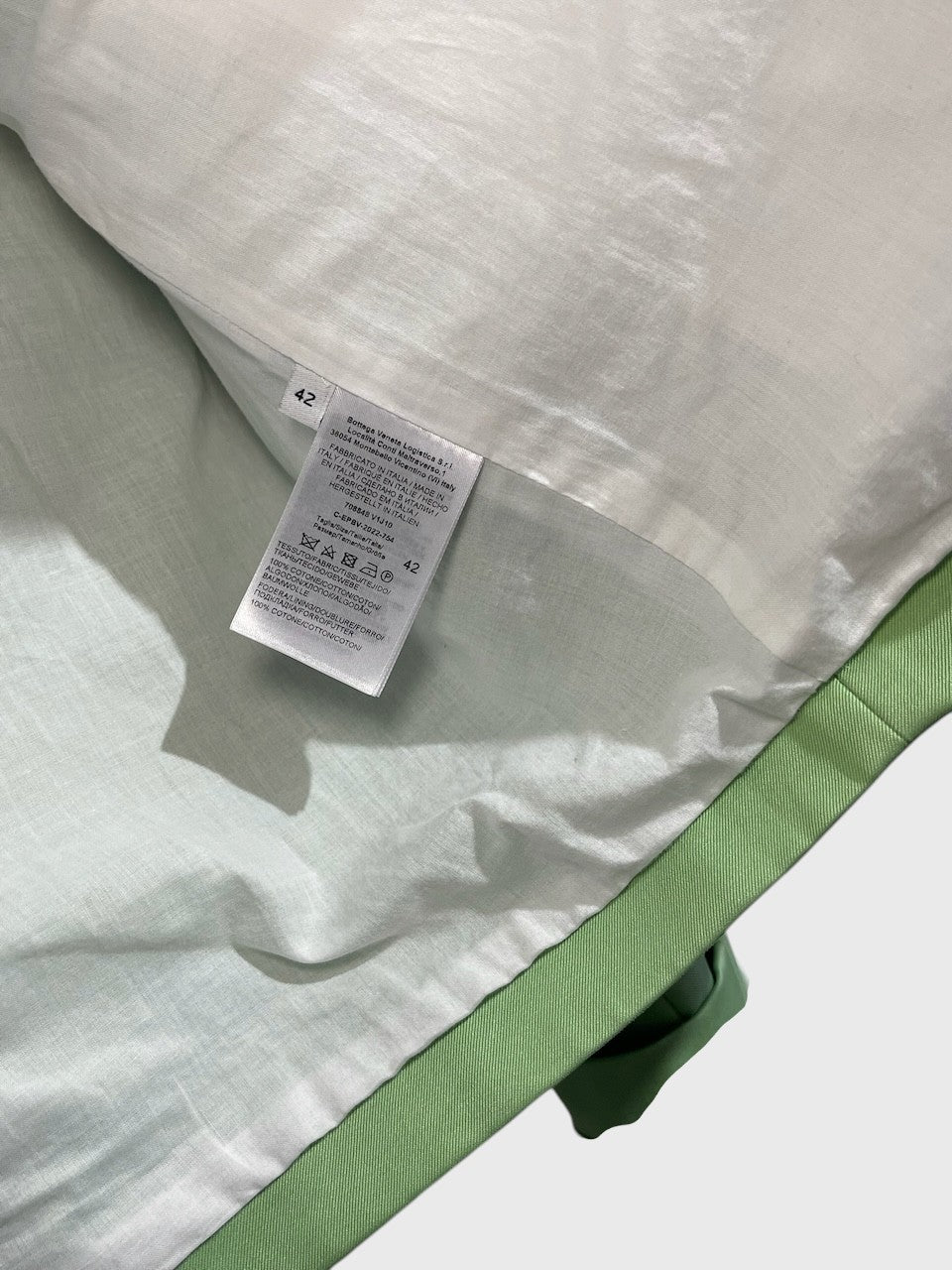 Veste Bottega Veneta verte T.38