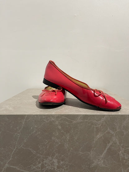 Ballerines Chanel roses T.38