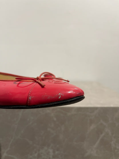 Ballerines Chanel roses T.38