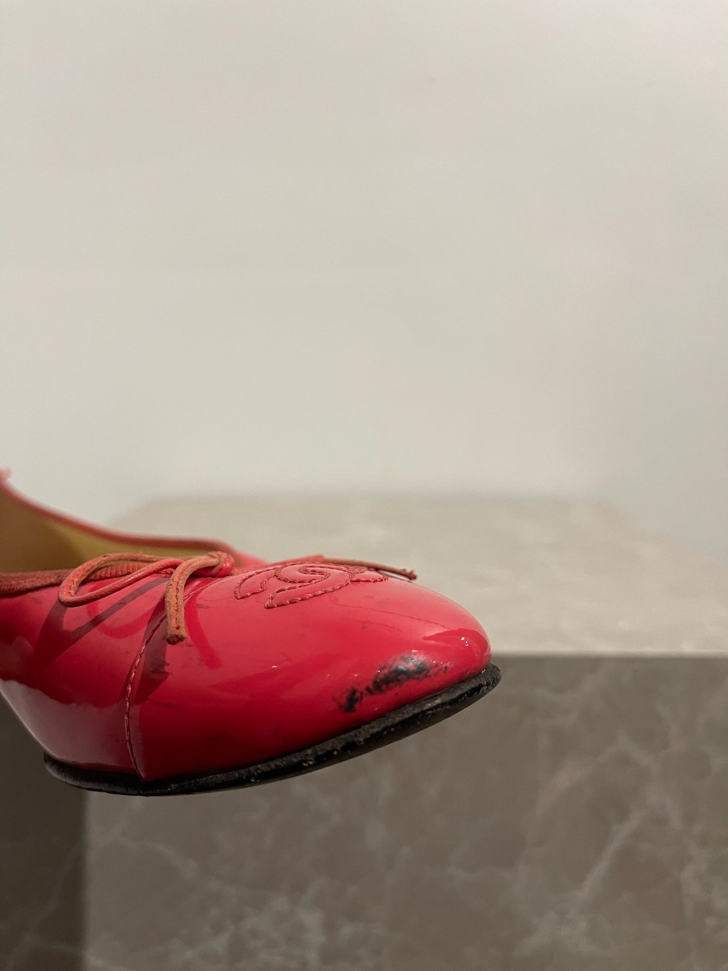 Ballerines Chanel roses T.38