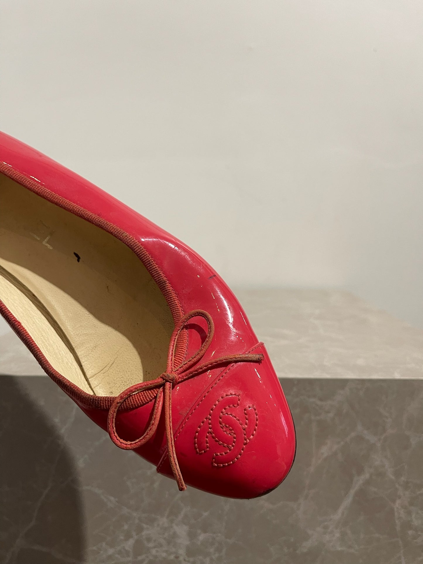 Ballerines Chanel roses T.38