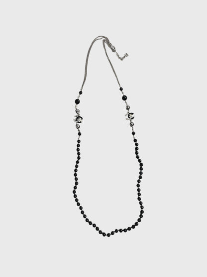 Sautoir Chanel noir