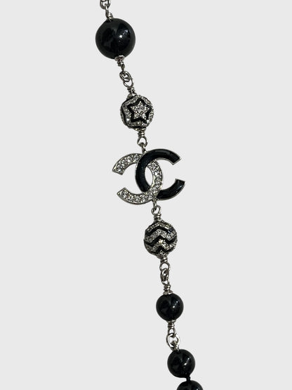 Sautoir Chanel noir
