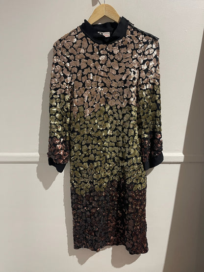 Robe Lanvin à sequins T.S