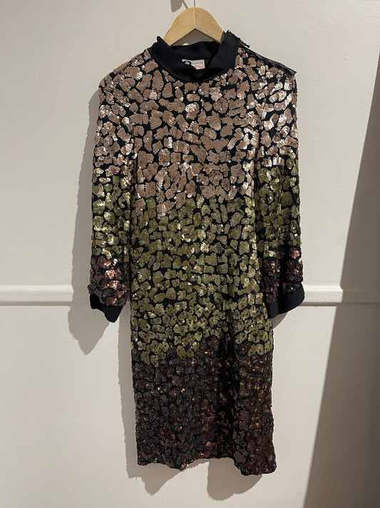 Robe Lanvin à sequins T.S