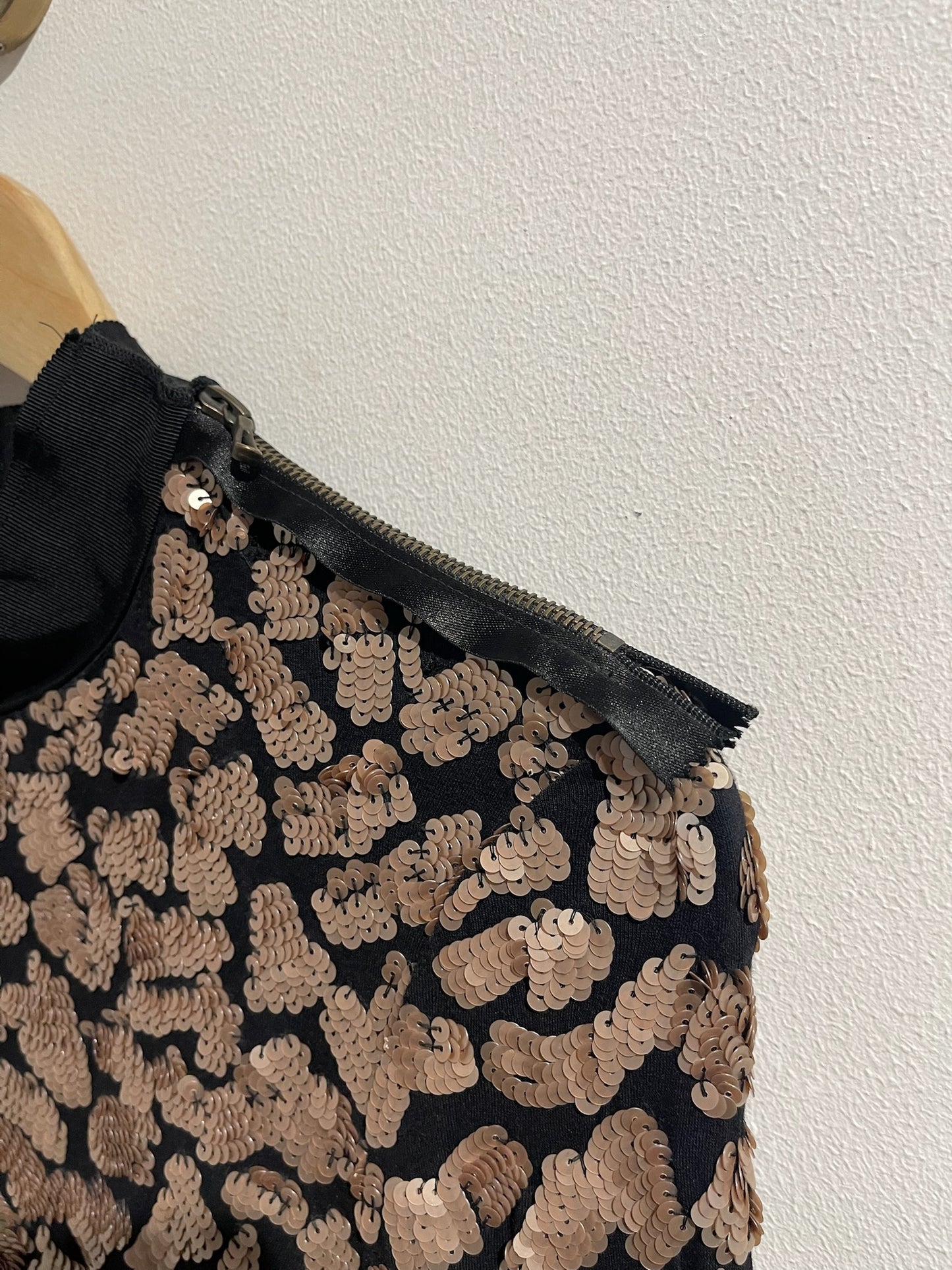 Robe Lanvin à sequins T.S