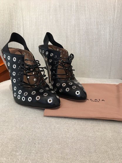 Boots Alaia noires T.37,5