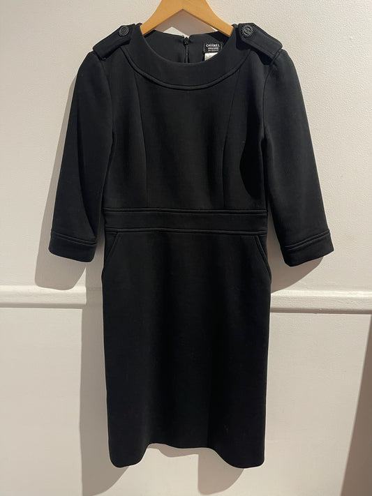 Robe Chanel noire T.36