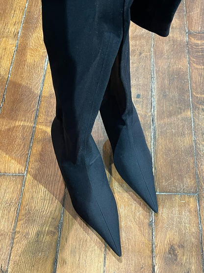 Bottes Balenciaga Knife noires T.39 Neuves