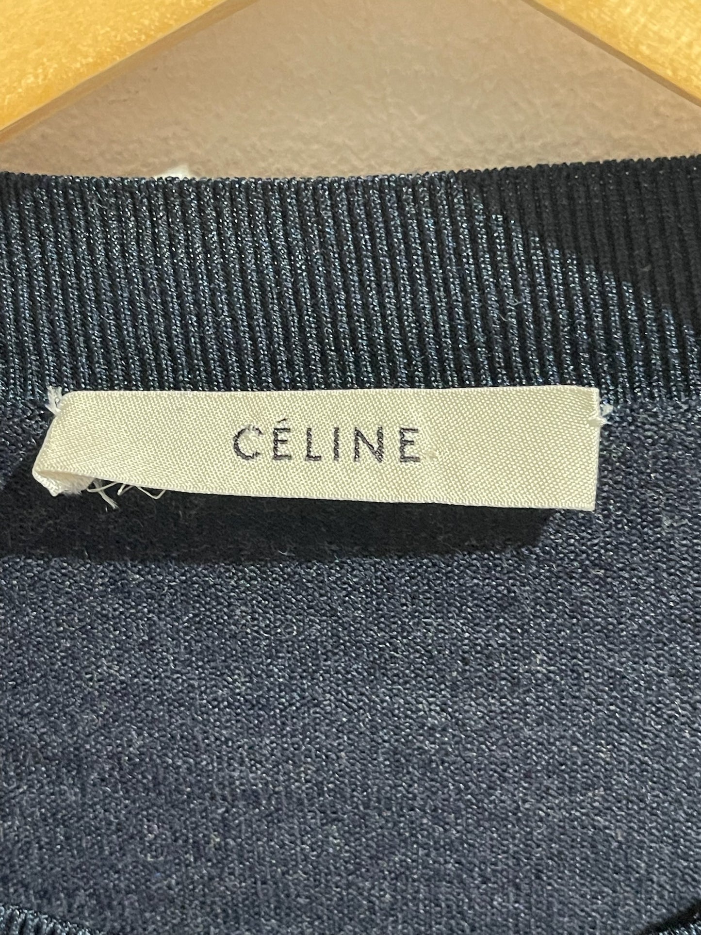 Pull Celine bleu marine T.M