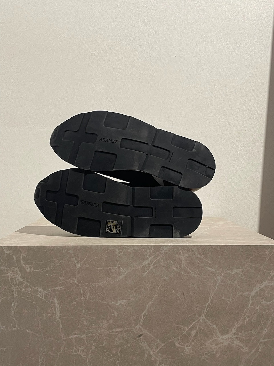 Baskets Hermès noires T.37,5