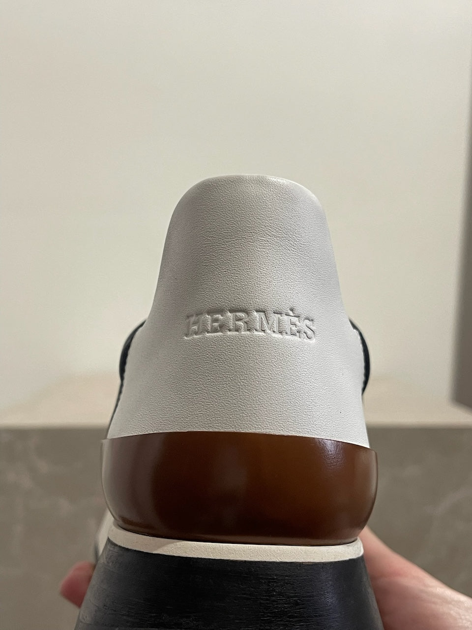 Baskets Hermès noires T.37,5