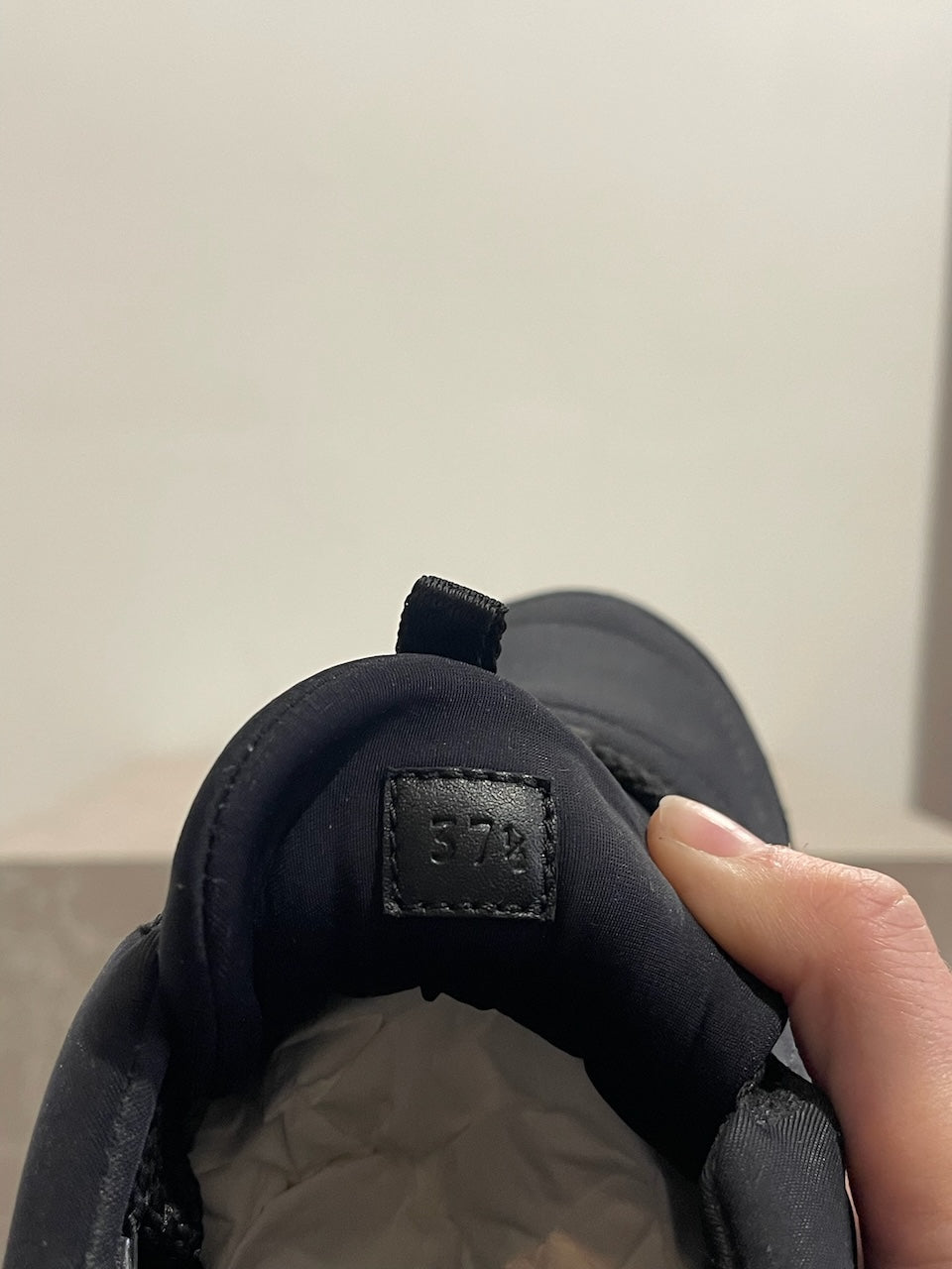 Baskets Hermès noires T.37,5