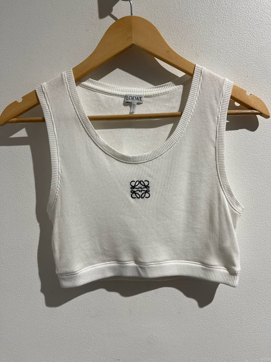 Crop top Loewe blanc T.S