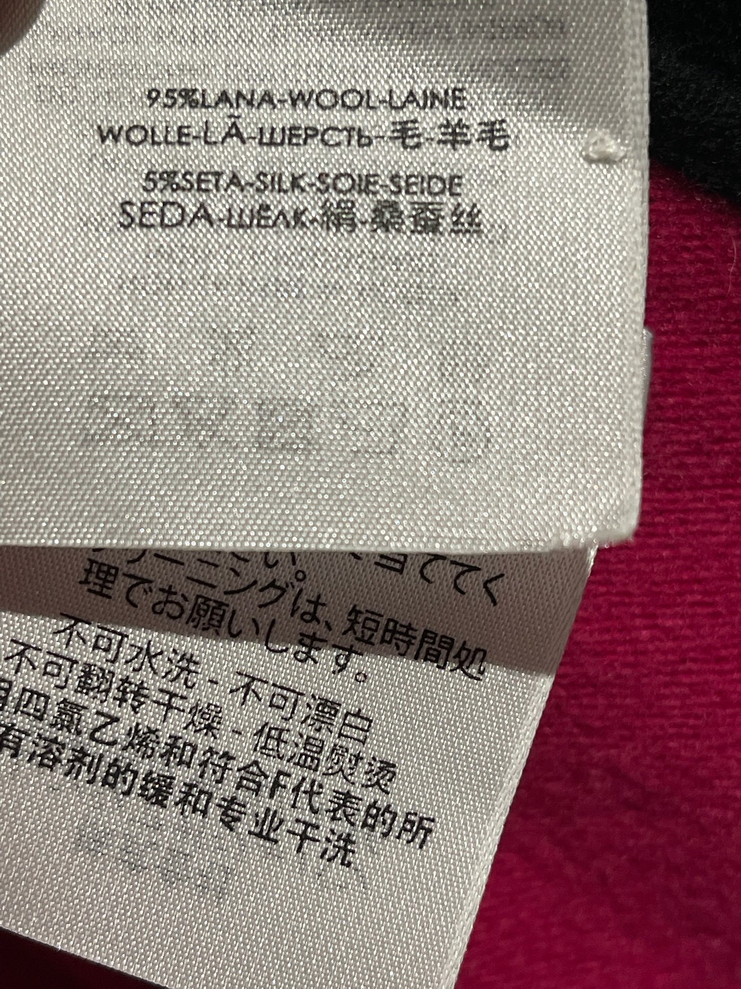 Echarpe Balenciaga noire