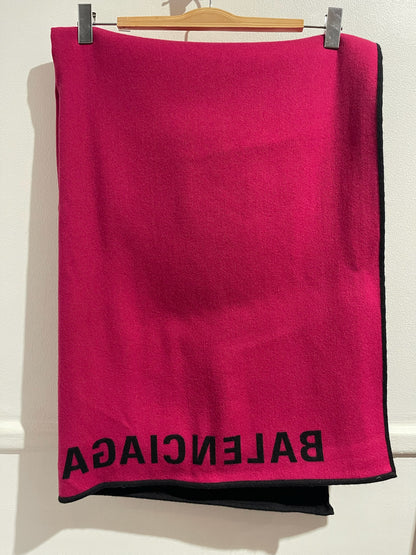 Echarpe Balenciaga noire