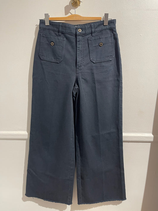 Jeans Miu Miu bleu marine T.38