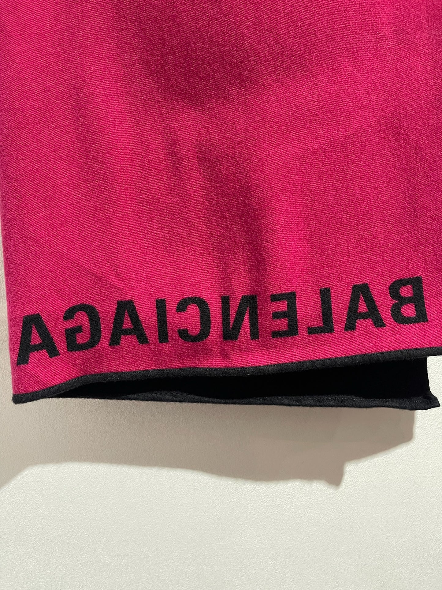 Echarpe Balenciaga noire