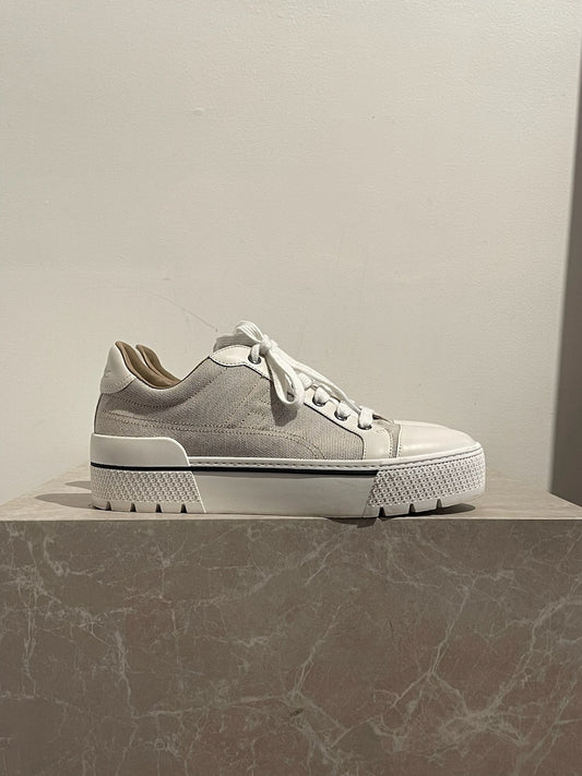 Baskets Hermès blanches T.38