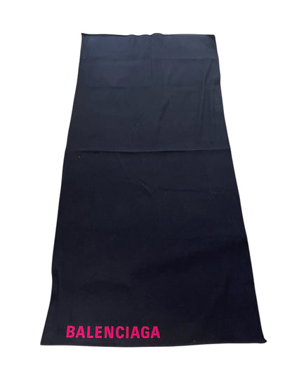 Echarpe Balenciaga noire