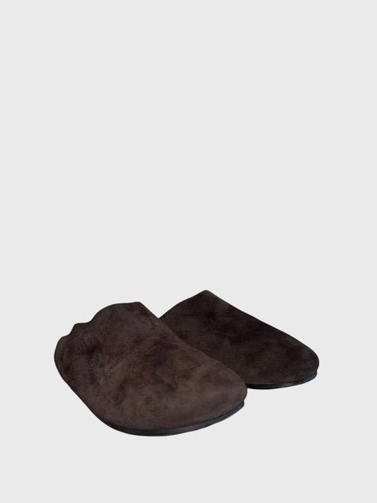 Mules The Row Hudson marron T. 41