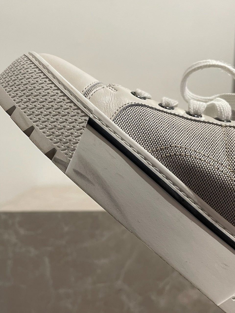 Baskets Hermès blanches T.38