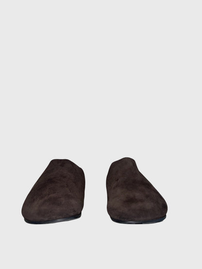 Mules The Row Hudson marron T. 41