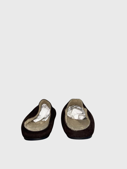 Mules The Row Hudson marron T. 41