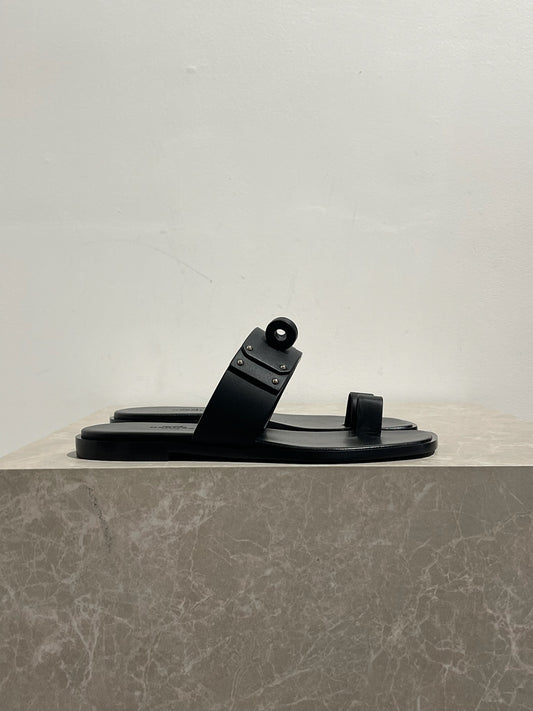 Sandales Hermes July noires T.36