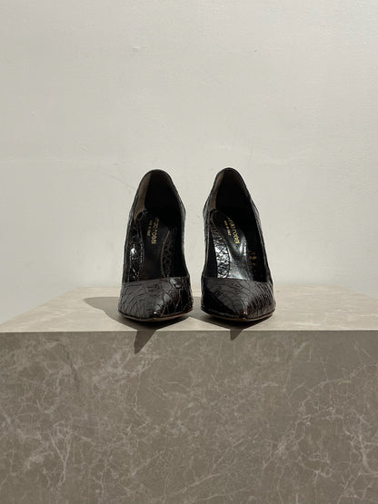 Escarpins Sergio Rossi marron T.35