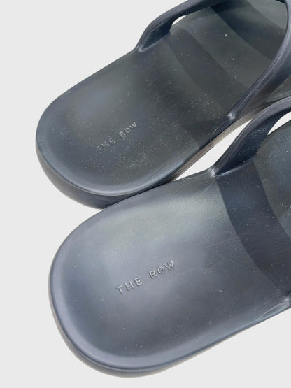 Sandales The Row noires T.40