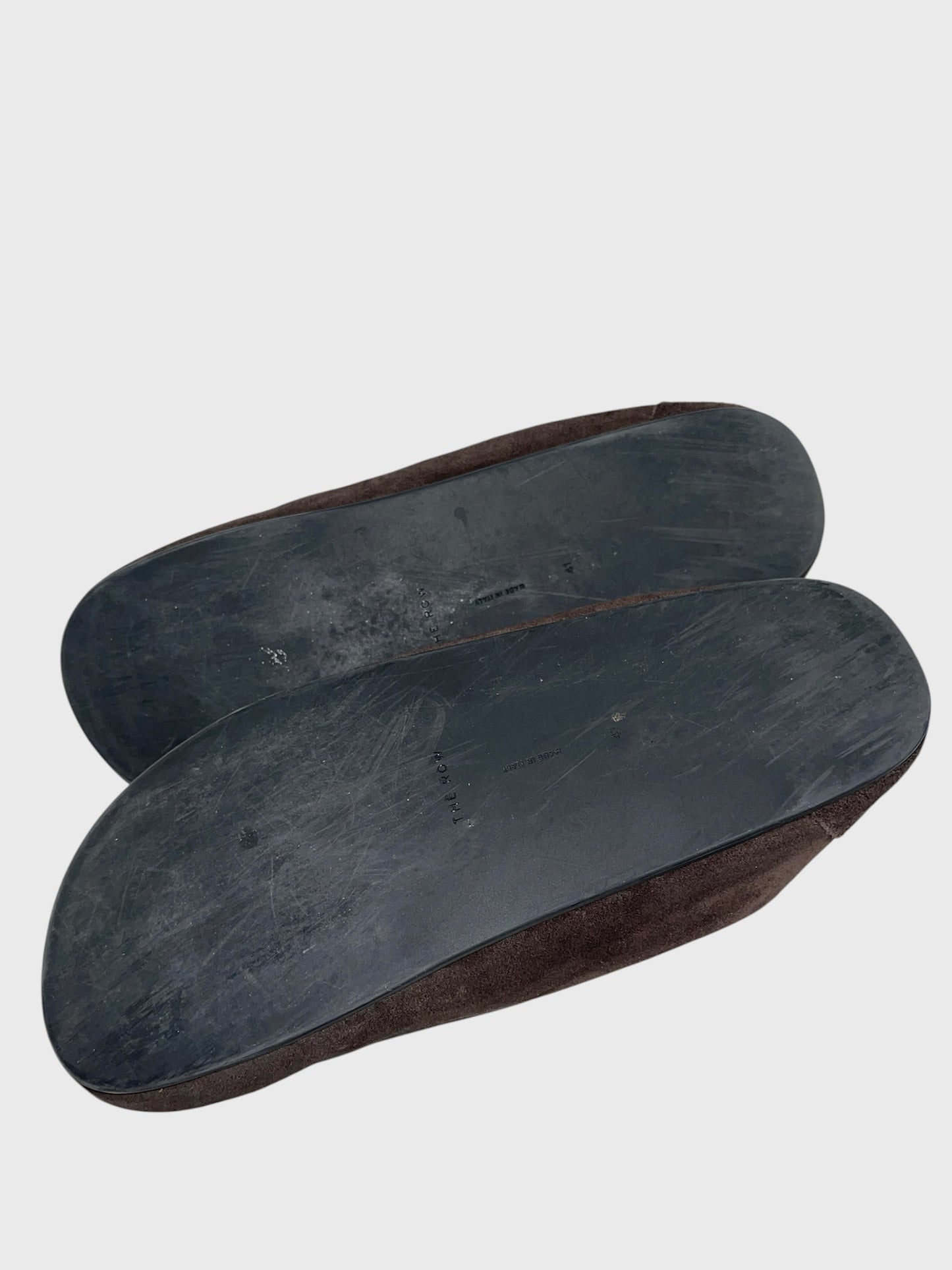 Mules The Row Hudson marron T. 41