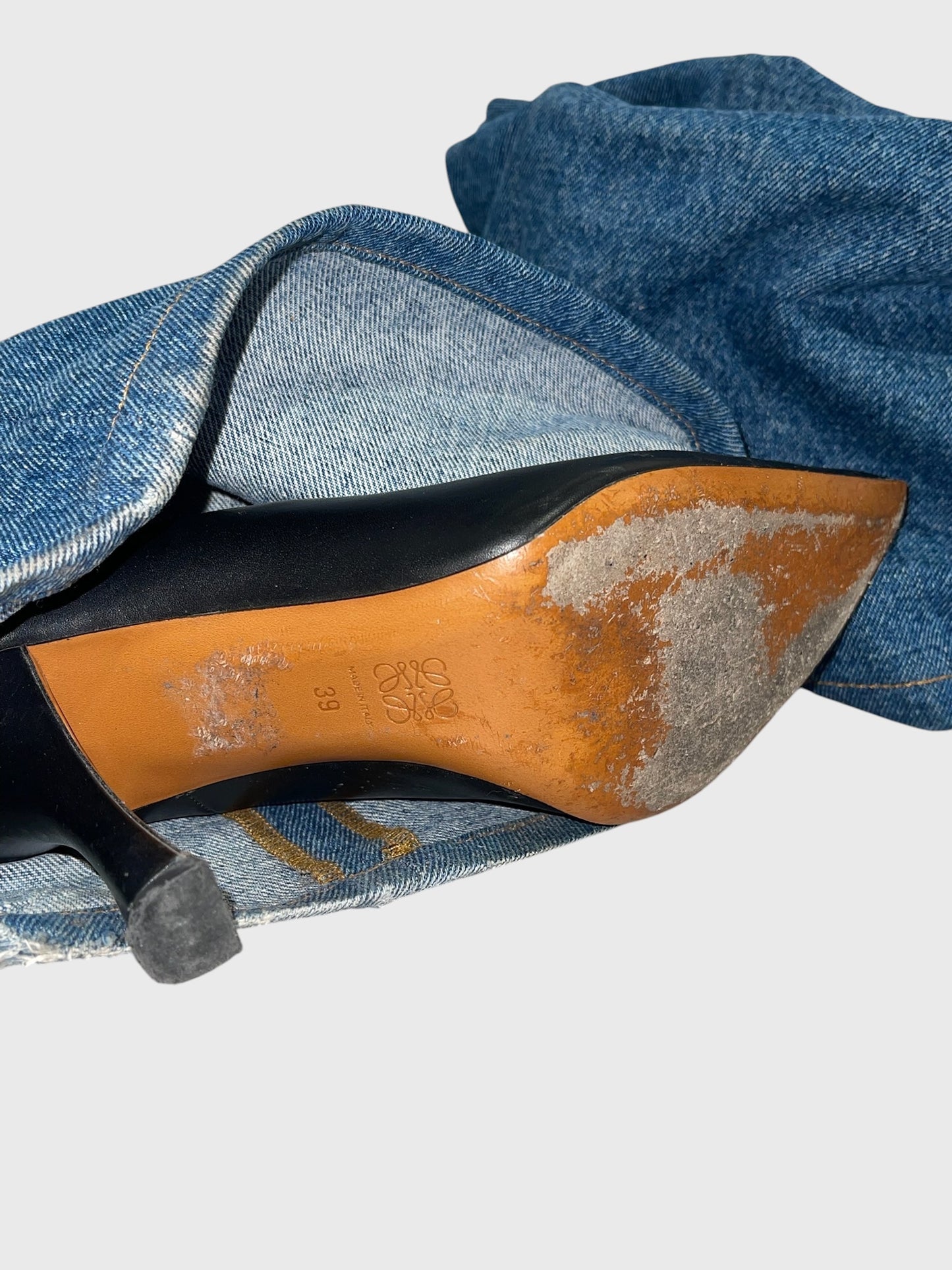 Boots Loewe en jeans T.39