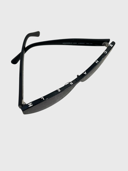 Lunettes de soleil Chanel noires