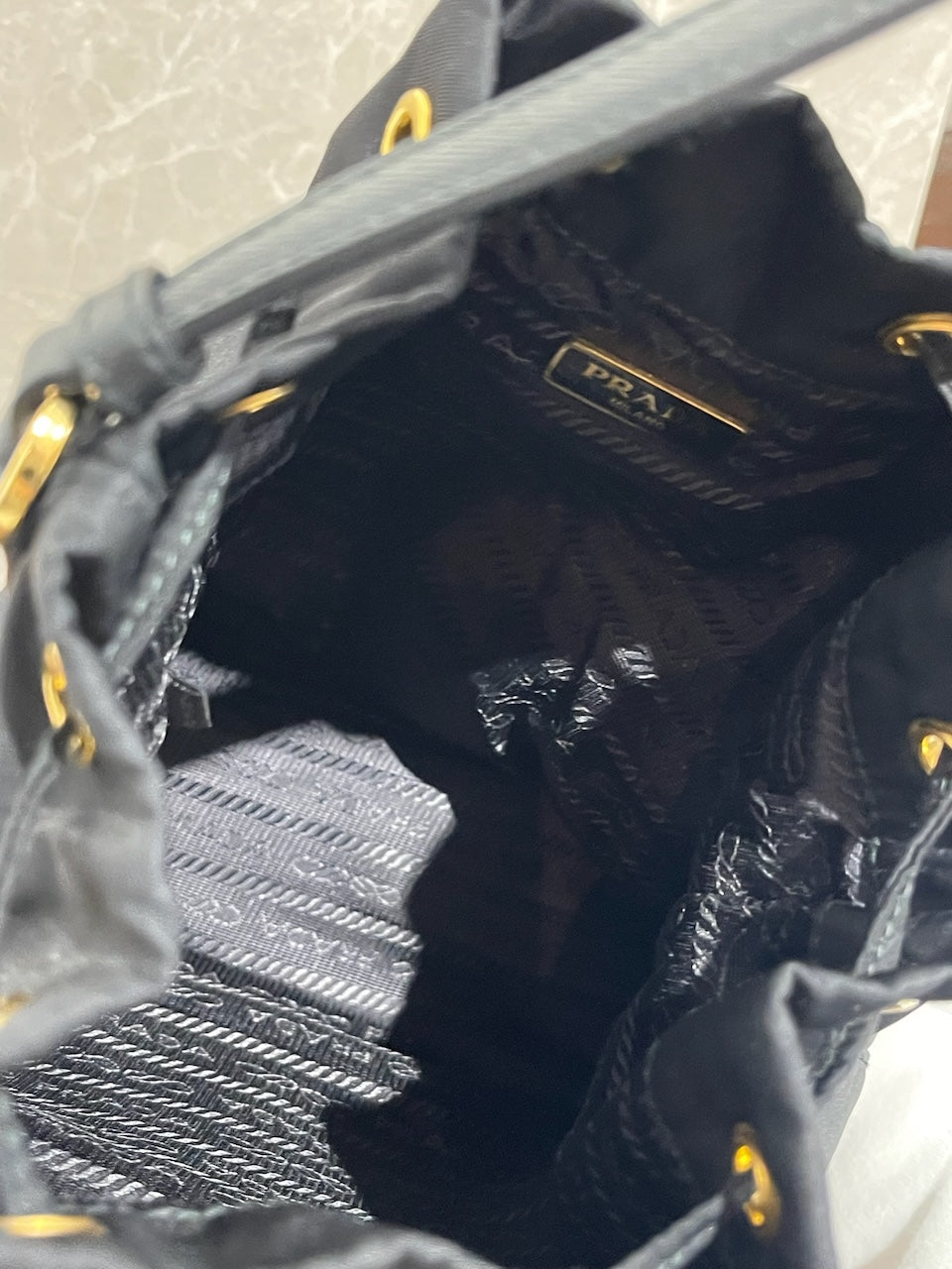 Sac Prada nylon noir