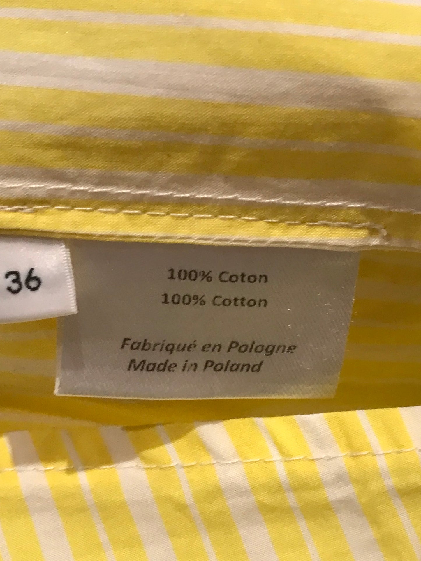 Chemise Roseanna jaune T.36