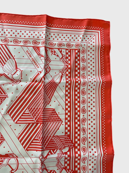Foulard Hermès Bandana Zig Zag