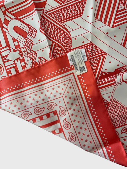 Foulard Hermès Bandana Zig Zag