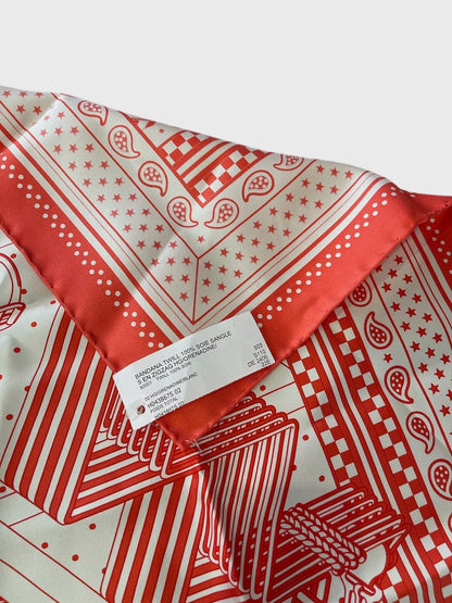Foulard Hermès Bandana Zig Zag