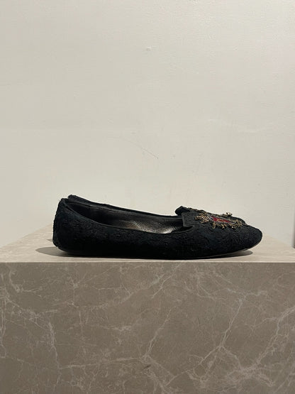 Mocassins Dolce & Gabbana noirs T.38
